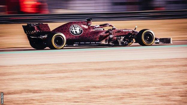 Figurine MINI-KIMI RAIKKONEN 3D - Alfa Romeo, Pas Ferrari, Collection F1