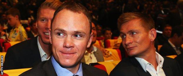 Chris Froome and Andre Greipel