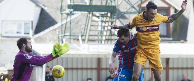 Well's second goal had a touch of fortune about it as the keeper misjudged Louis Moult's cross