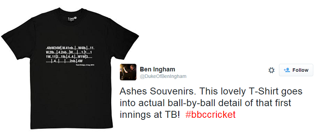 Trent Bridge t-shirt