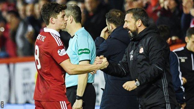 Ryan Christie and Derek McInnes