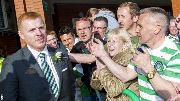 Neil Lennon won three league titles and two Scottish Cups in his previous stint as Celtic boss