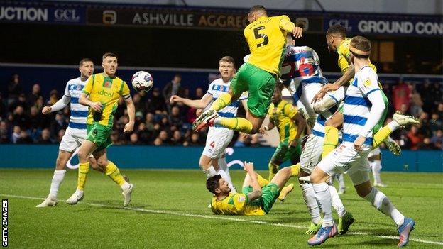 Kyle Bartley scores against QPR