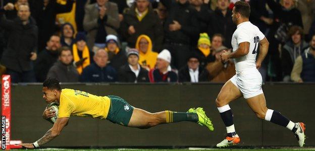 Australia try