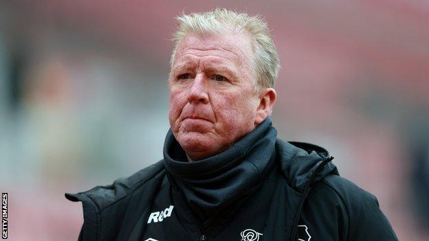 Derby County technical director Steve McClaren