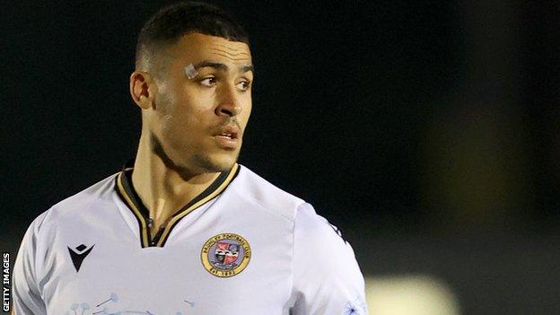 Courtney Duffus scored a total of nine goals in 29 National League appearances last season