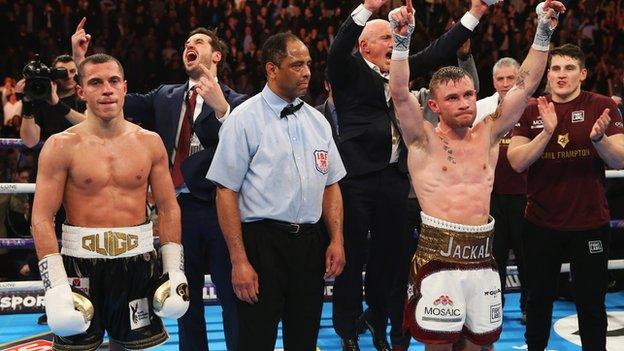 Scott Quigg and Carl Frampton