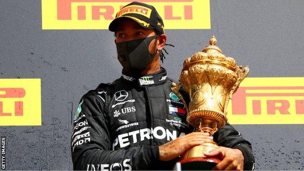 Lewis Hamilton has won three Formula 1 races in a row