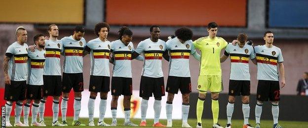 Belgium tribute