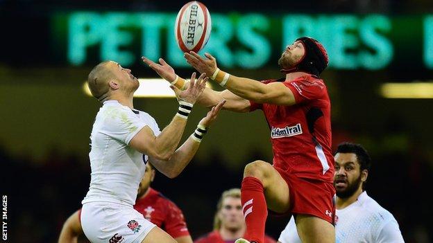 Mike Brown and Leigh Halfpenny