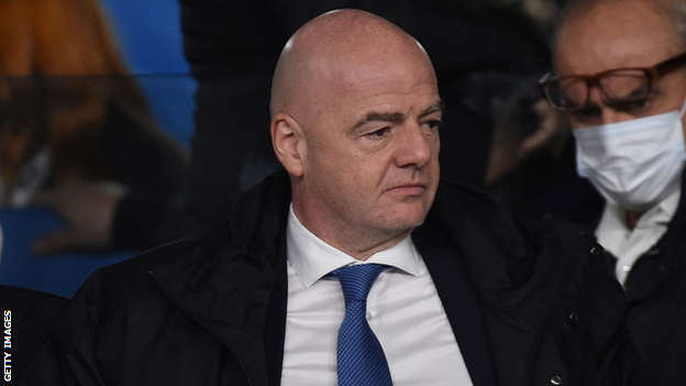 Fifa president Gianni Infantino