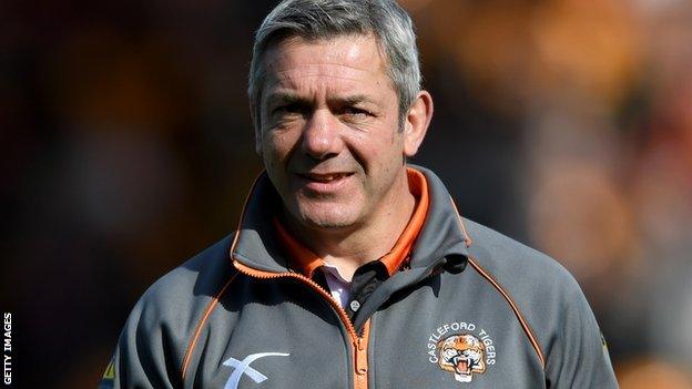 Castleford coach Daryl Powell