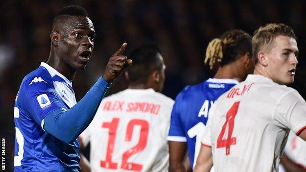 Mario Balotelli has been targeted by racist abuse