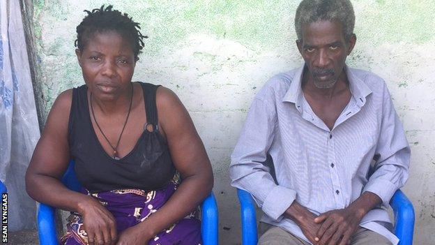 The parents of late Ivorian footballer Eugene Koffi Kouame