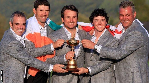 Graeme McDowell and Darren Clarke