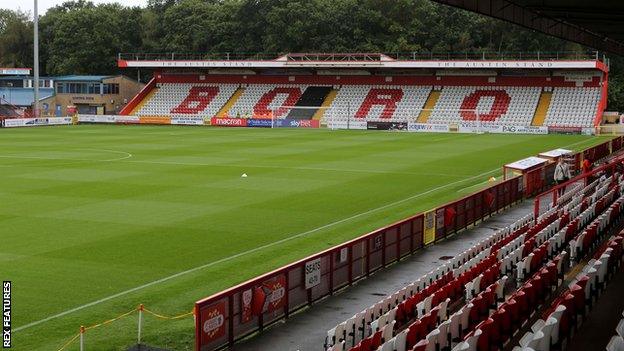 Stevenage's Lamex Stadium