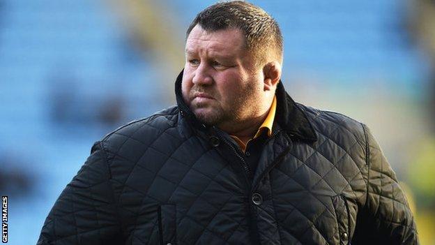 Dai Young left Cardiff Blues to become Wasps boss in 2011