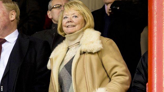 Ann Budge rescued Hearts from the threat of liquidation last year