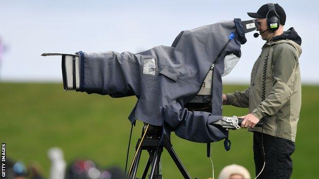 Golf cameraman