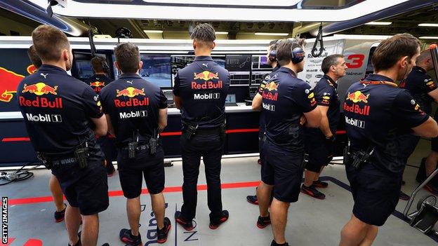 Red Bull team