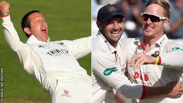 Somerset and Essex bid to win County Championship title