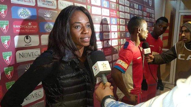 Sierra Leone Football Association President Isha Johansen