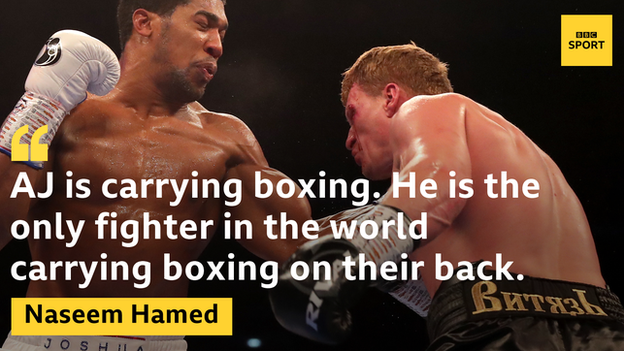 Former British boxer Prince Naseem hamed