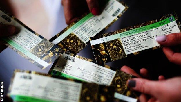 Wimbledon tickets