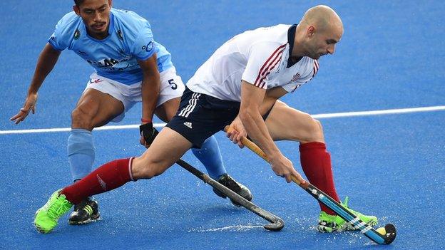 Nick Catlin of England hockey