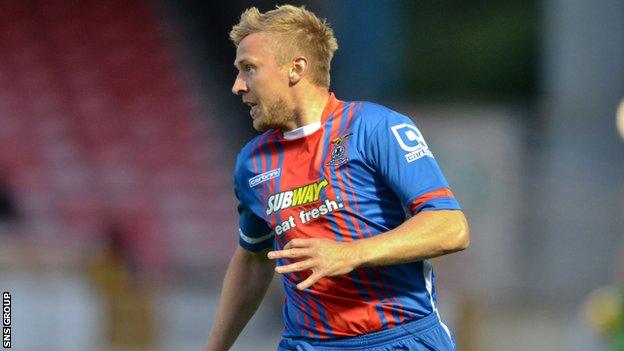 Inverness captain Richie Foran