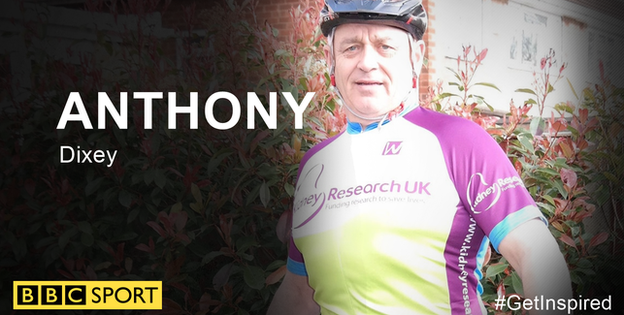 Anthony Dixey ready for RideLondon