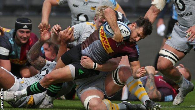 Danny Care scores for Harlequins