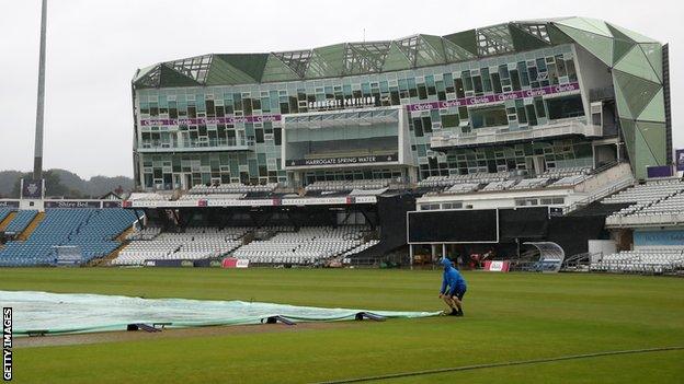 Headingley rain