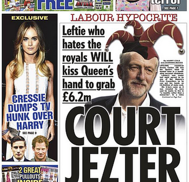 Sun front page