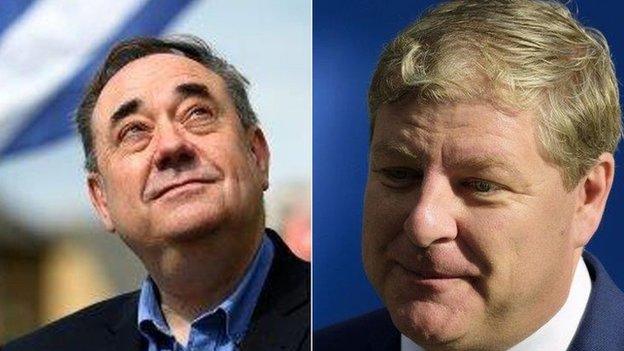 Alex Salmond and Angus Robertson