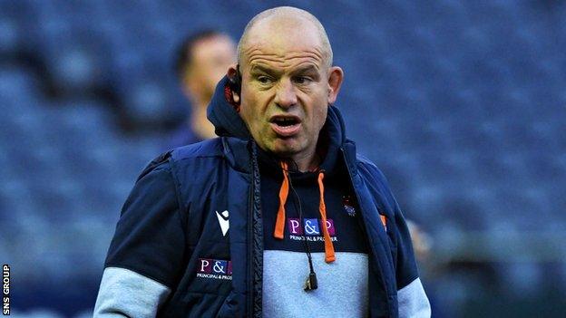 Edinburgh head coach Richard Cockerill