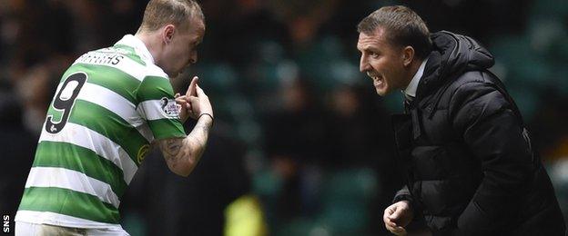 Brendan Rodgers hopes striker Leigh Griffiths can improve aspects of his game