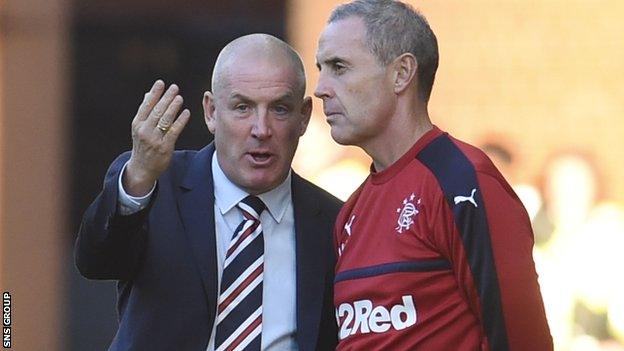 Mark Warburton and David Weir