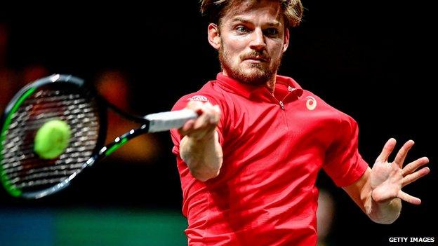 Belgium's David Goffin is currently ranked 10th in the world