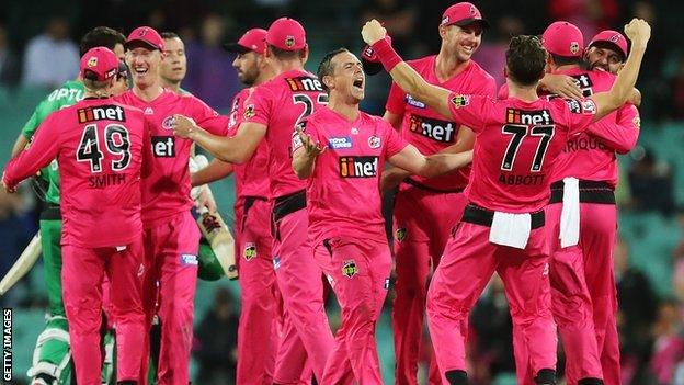 Sydney Sixers win the Big Bash