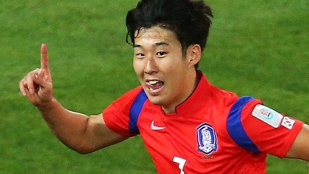 Spurs forward Son Heung-min is the main threat in the South Korea team