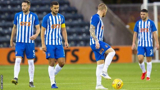 Kilmarnock suffered a surprise European defeat to Connah's Quay Nomads