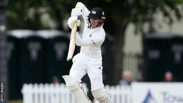 Gloucestershire have signed batter Miles Hammond to a two-year contract extension