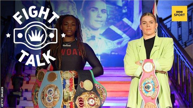 Claressa Shields and Savannah Marshall.