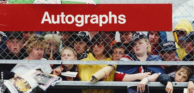 British Grand Prix fans 1998