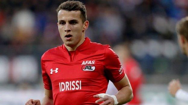 AZ Alkmaar's Oussama Idrissi