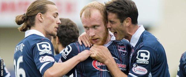 Liam Boyce is now on nine goals for the season