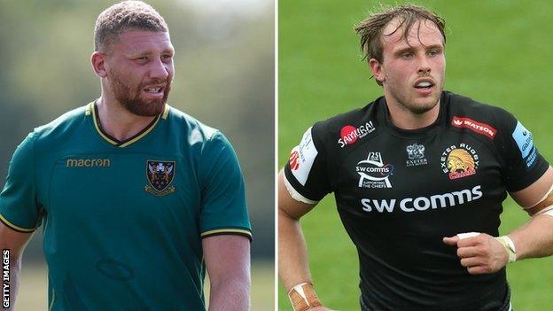 Nick Isiekwe and Jonny Gray