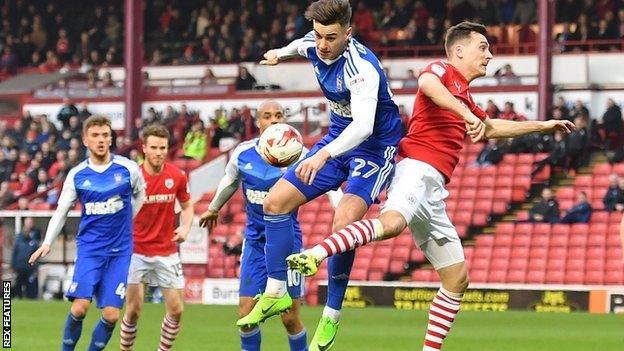 Tom Lawrence (centre)