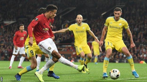 Mason Greenwood made his senior debut for Manchester United as a substitute against Paris St-Germain in the Champions League in March